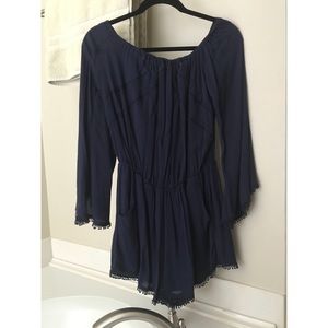 dark blue romper